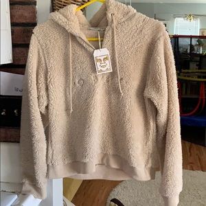 Nwt teddy bear hoodie from obey